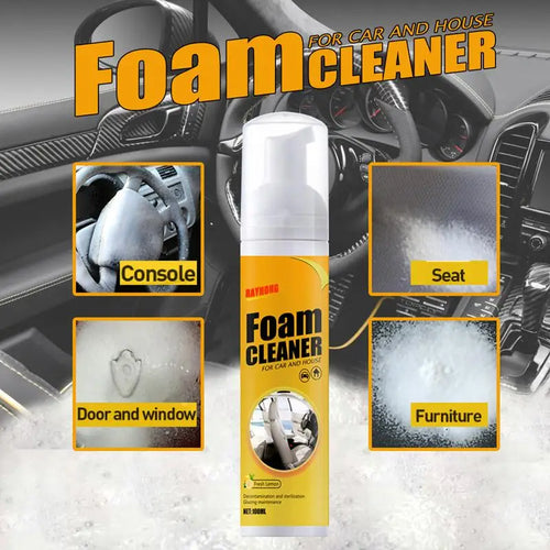 All round Master Multi-Purpose Foam Cleaner Spray for Car Interior, Seats, Leather - Magic Cleaning - 30/100/150Ml