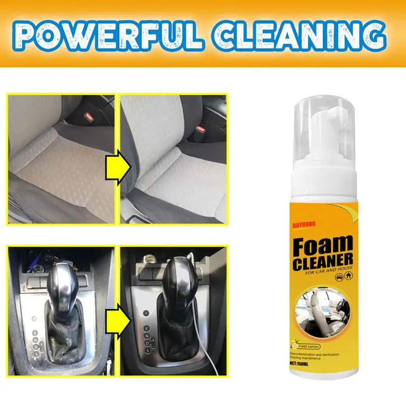 All round Master Multi-Purpose Foam Cleaner Spray for Car Interior, Seats, Leather - Magic Cleaning - 30/100/150Ml